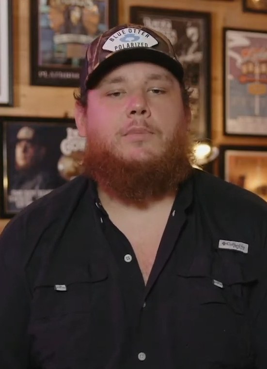 Luke Combs at the 2022 Special Olympics USA Games